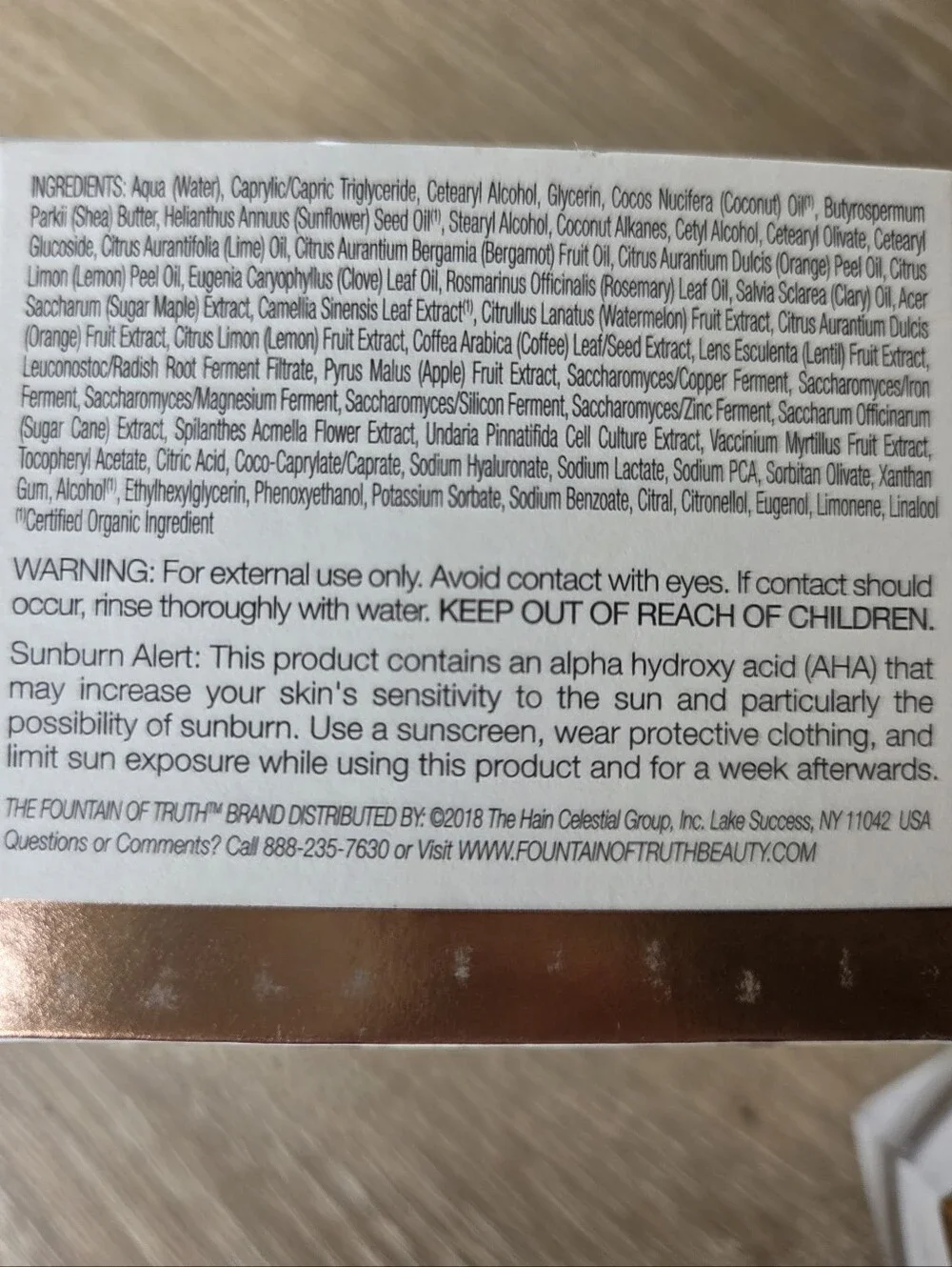 Fountain of Truth Dream Cream Overnight Repair Mask 1.7 oz Clean NEW in Box